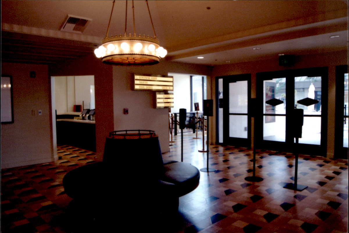 After theater lobby 